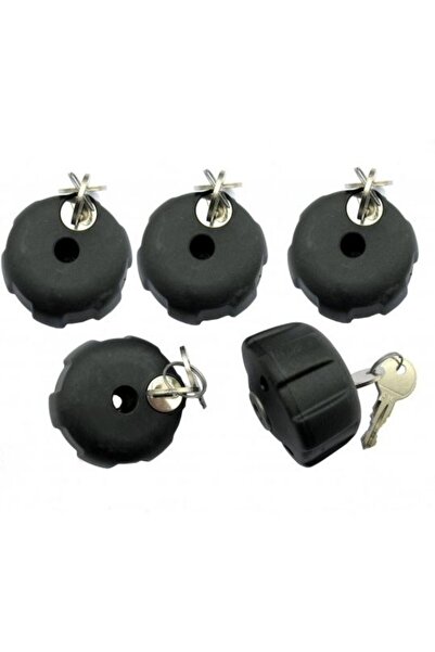 PERUZZO 365/5 - set de 5 incuietoare antifurt pentru suportul de bicicleta Siena