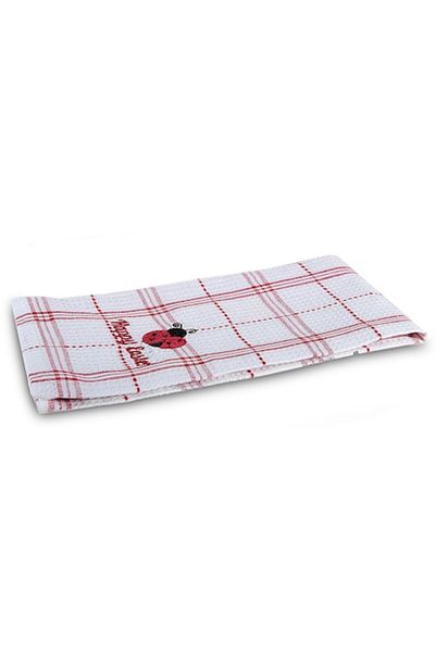 offlimits Kitchen Towel with Ladybug Easter Print, DecorCasa, 58 x 39 cm