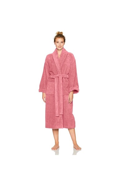 Quasar & Co. Bathrobe Quasar & Co.®, 550 g/m², hotel quality, unisex, 100% cotton, S/M, coral