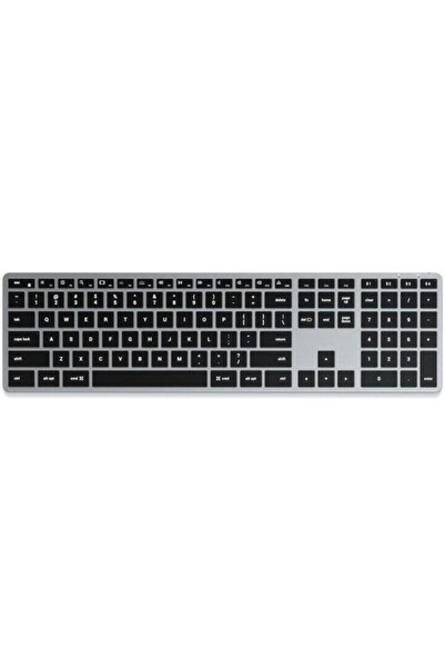 Satechi Wireless Keyboard Slim X3, Bluetooth/USB-C, US Layout (Gray)