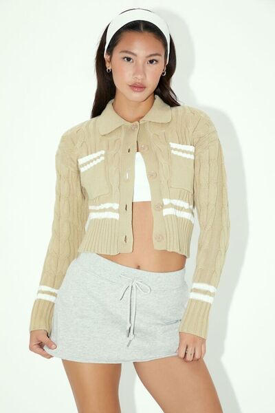 Forever 21 Çizgili Hırka