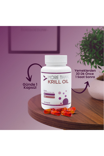 MORE THAN Krill Oil 30 Kapsül