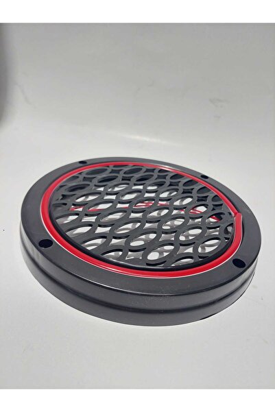 GÖKAK ELEKTRONİK KIRMIZI-16 CM Neon led ışıklı hoparlör kapağı çiftli