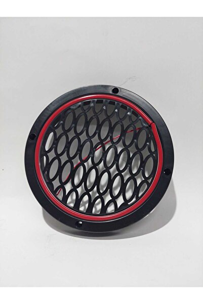 GÖKAK ELEKTRONİK KIRMIZI-16 CM Neon led ışıklı hoparlör kapağı çiftli