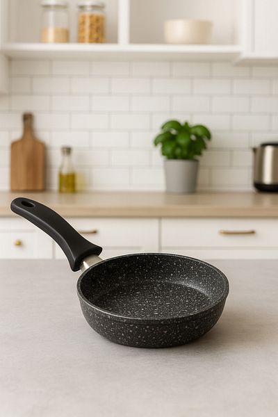 Umut 14 cm Round Casting Mini Pan, Oil Melting Pan, Sauce Pan