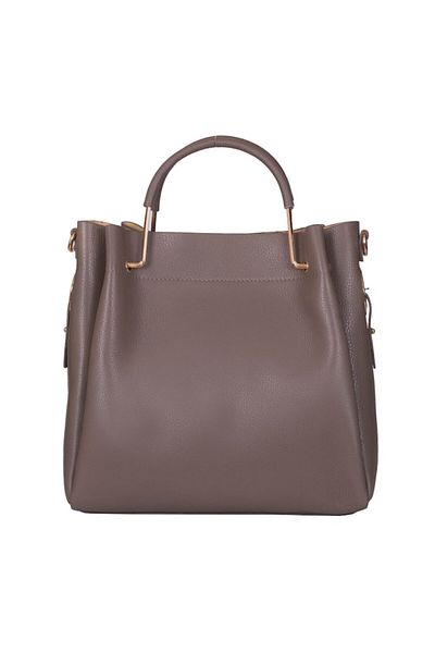 OEM Women's genuine leather bag Fabiana beige