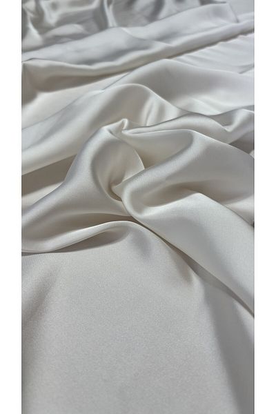 BURSA KUMAŞTAN Width 150 Pairs Width Silk Chiffon Satin Fabric Draped Shiny Soft