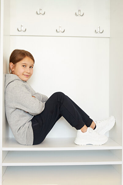 Fulla Moda 3 İplik Kanguru Cepli Kapüşonlu Erkek Çocuk Sweatshirt