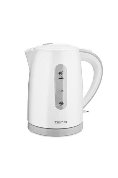 Zelmer Fierbator de apa ZCK7616S, 2200 W, 1.7 L (Alb/Argintiu)