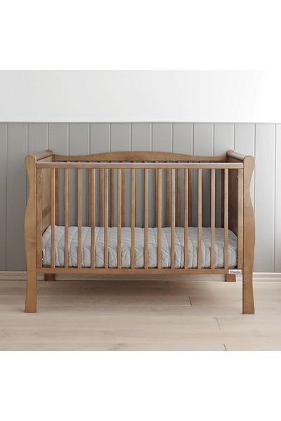 OEM Wooden baby crib, adjustable mattress height, Noble Vintage 120x60 cm