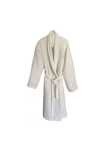 OEM Hotel Bathrobe, 100% Cotton, White, XL