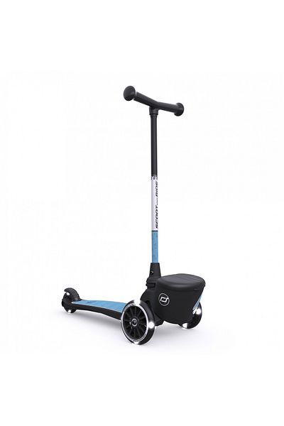 SCOOT AND RIDE Foldable scooter with light-up wheels, toy holder, Highwaykick 2 Lifestyle, 2 years +, max 50 kg,