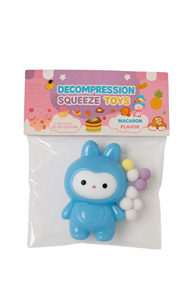 Pofika Labubu Squishy Sevimli Fiğür Mavi Sukuşi Labubu