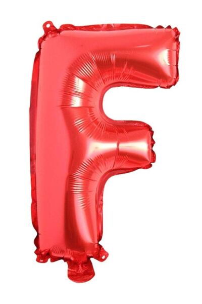 PartiCompany بالون رقائق الحروف الحمراء