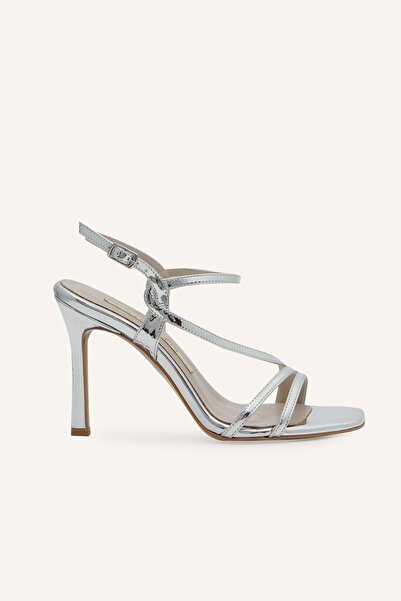 MARCATELLI Gümüş Ayna Merea Topuklu Sandalet