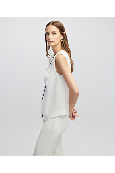 İpekyol Contrast Piping Blouse