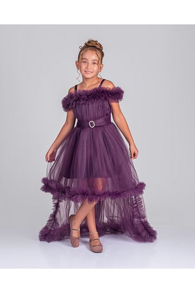 ABİYEKİDS Tailed Waiterboy Style Wedding Party Children's Evening Dress Gown Aby231