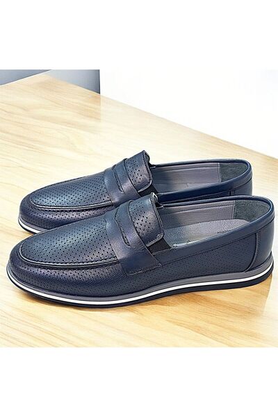 KAFKASLAR AYAKKABI Истинска кожа, мека и еластична мъжка обувка тип мокасини