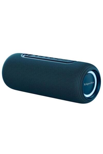 Kruger&Matz Boxă portabilă de stradă, 20W, 2 difuzoare, iluminare RGB, impermeabilă IPX5 (albă)