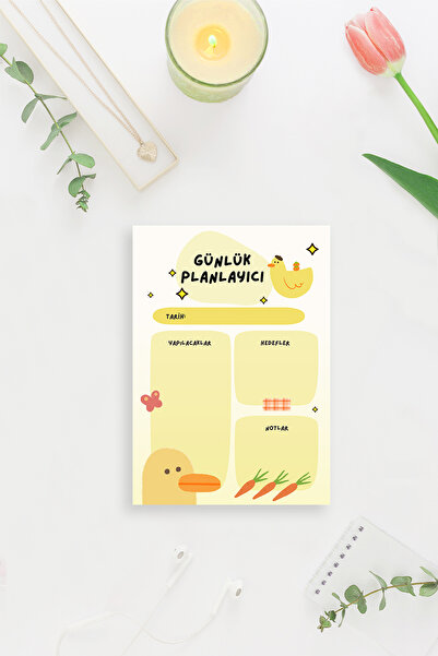 shop Duck Patterned A5 Notepad, Memo Pad, Note Paper, Notepad, Check List, School Notebook, Planner