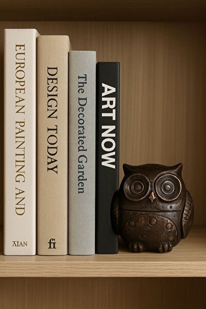 nolina flower Kitap Tutucu Baykuş