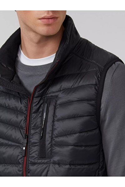 s.Oliver Men's quilted vest, without hood, lightweight, Regular fit