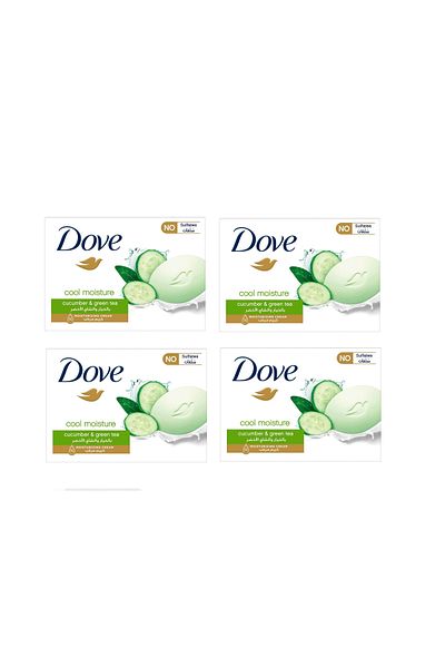 Dove Go Fresh Beauty Cream Bar Fresh Touch, 125g (Pack of 4