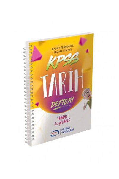 Murat Yayınları KPSS TARİH DEFTERİ