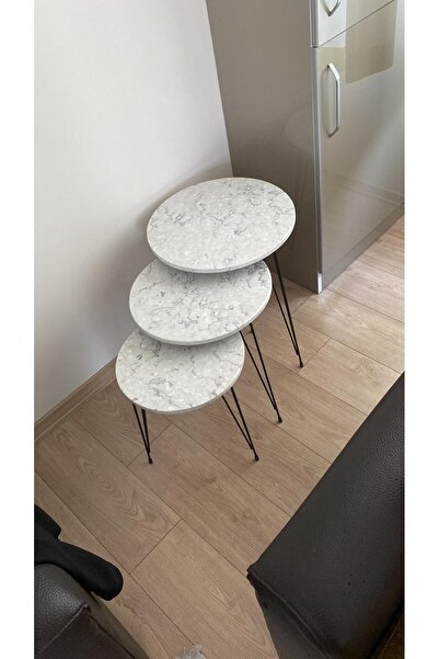 ART 3 lü zigon sehpa takımı