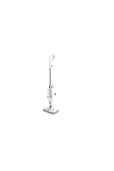 Heinner Steam Mop HSM-M1400WH-BL, 1400 W, 0.42 l Water Tank, Steam Output 21/27 g/min (White)