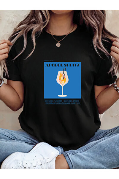 Sarah's Boutique Tricou de damă – 100% bumbac – COCKTAIL