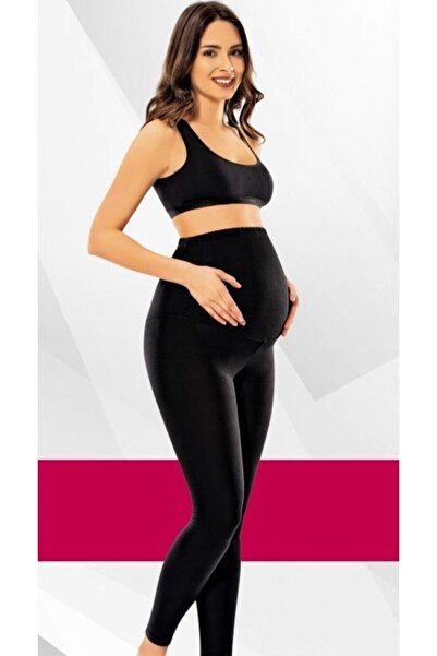 Momslab الجوارب الأمومة السوداء للمرأة