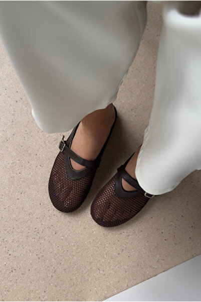 Mupa Shoes Women's Slippers Bitter Brown