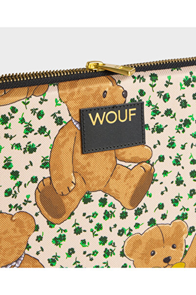 Wouf لطيف - حافظة كمبيوتر محمول مقاس 15 بوصة و16 بوصة