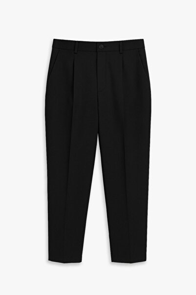 BARRELS AND OIL Kadın Havuç Kumaş Pantolon - Siyah