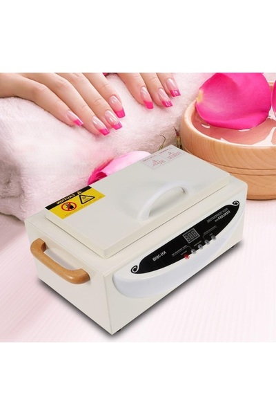 Profesyonel Yüksek Sıcaklık Sterilizatör KH-360B Manikür Pedikür Kuaför ve Dental Dezenfekte 250°C