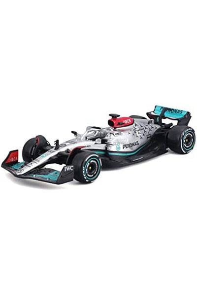 BBURAGO Mercedes AMG Petronas F1 Team W13 Racing Car 1:43 (2022), Various Colors