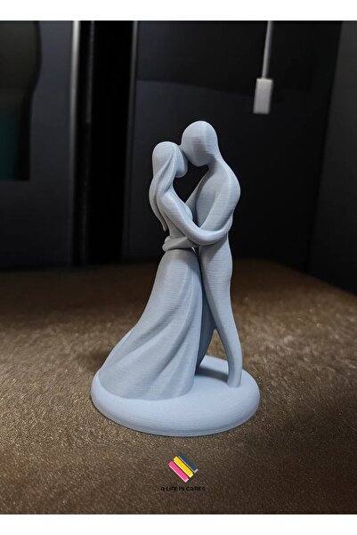 a life in games Sarılan Çift Dekoratif Obje Biblo – Evli Çiftler için Sevgili...