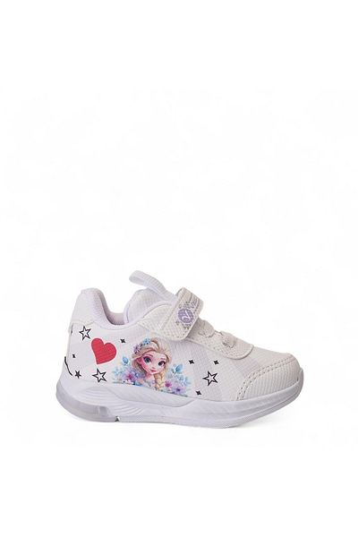 Tuğba Ortopedi 06 Baby Girl White Lighted Sneaker