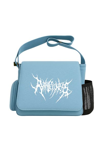 Toum Colorful Messenger Bag with Gothic Design