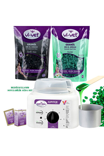 Vivol SİR AĞDA ISITICI MAKİNE 1 BLACK+1 AZULEN PAKET BONCUK AĞDA HEDİYELİ