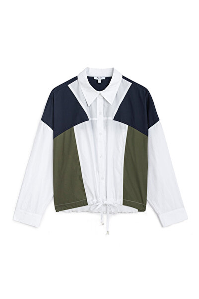 Twist KUMAŞ MIX COLORBLOCK GÖMLEK