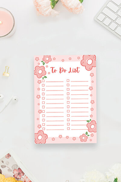 shop Daisy Patterned A5 Notepad, Memo Pad, Note Paper, Notepad, Check List, School Notebook, to Do List