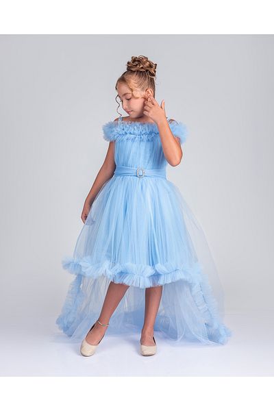 ABİYEKİDS Tailed Waiterboy Style Wedding Party Children's Evening Dress Gown Aby231