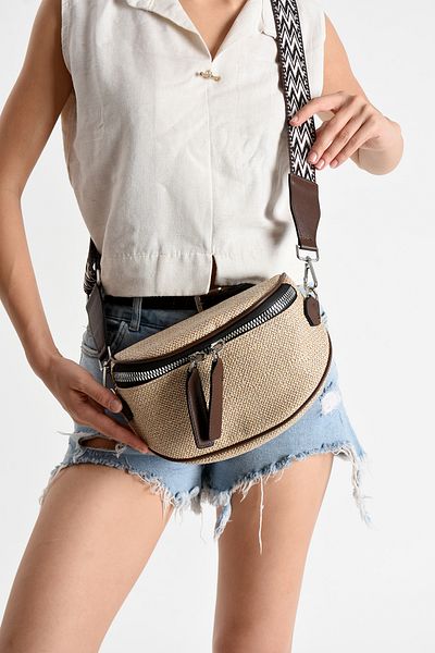 archangel Women's Waist Bag Ethnic Pattern Strap