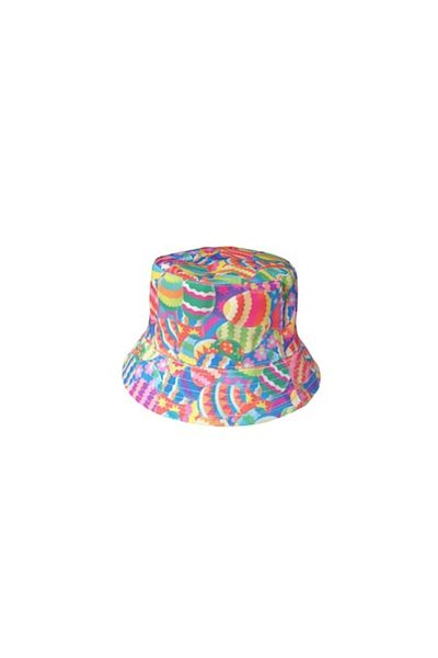 OEM Children's Summer Hat, Cotton, Orange/Pink, 50 cm, 3-4 Years