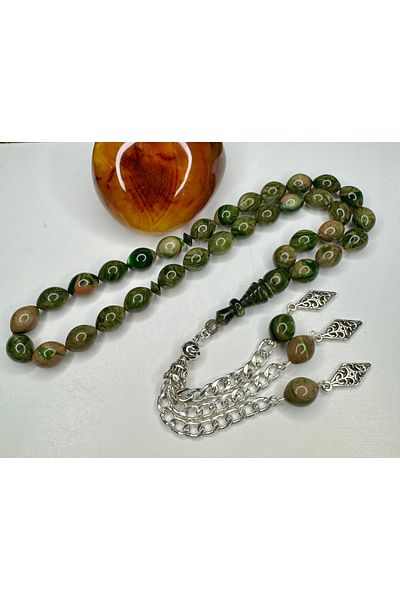 İskenderun Tesbihcilik Ferdi Güven Colorist Material Tightening Amber Prayer Beads