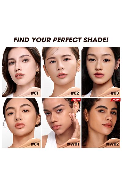 O.TWO.O Cosmetics O.TWO.O Haute Matte Cushion Cream – Long-Lasting Lightweight Foundation