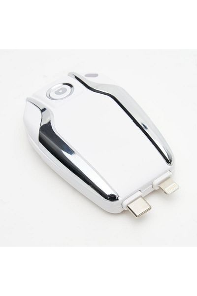 ماركة غير محددة Power Bank With Lightning And Type-c 1500mah
