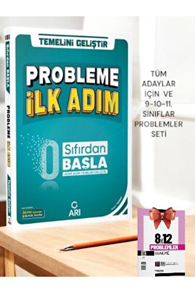 Arı Yayıncılık Şenol Hoca TYT-AYT-KPSS-MSÜ Tüm Adaylara Problemlere İlk Adım- Problemler Deneme HEDİYE